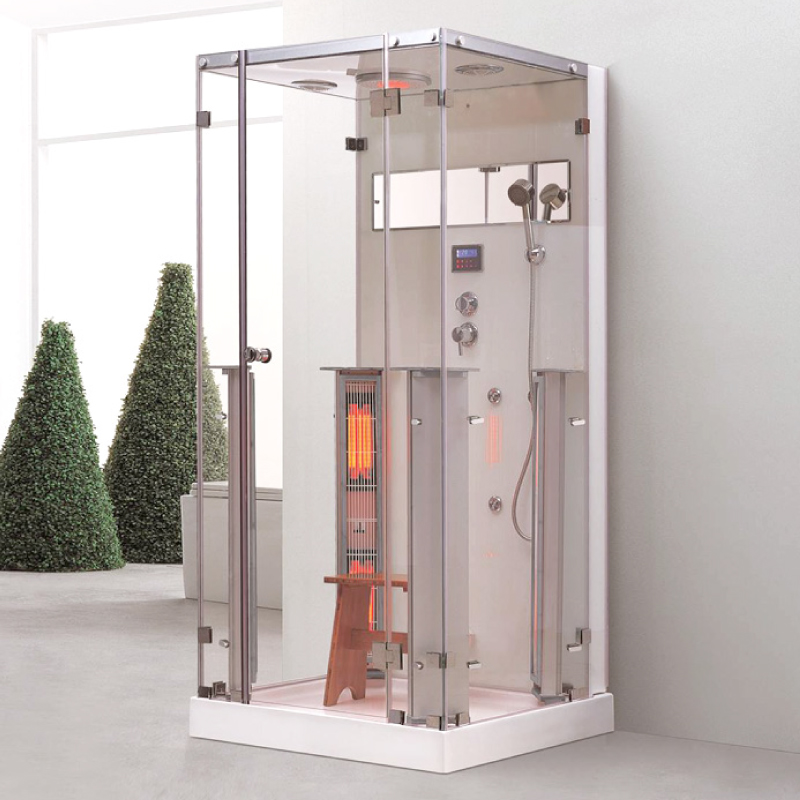 Korfu Infrarot-Dampfdusche Kombination