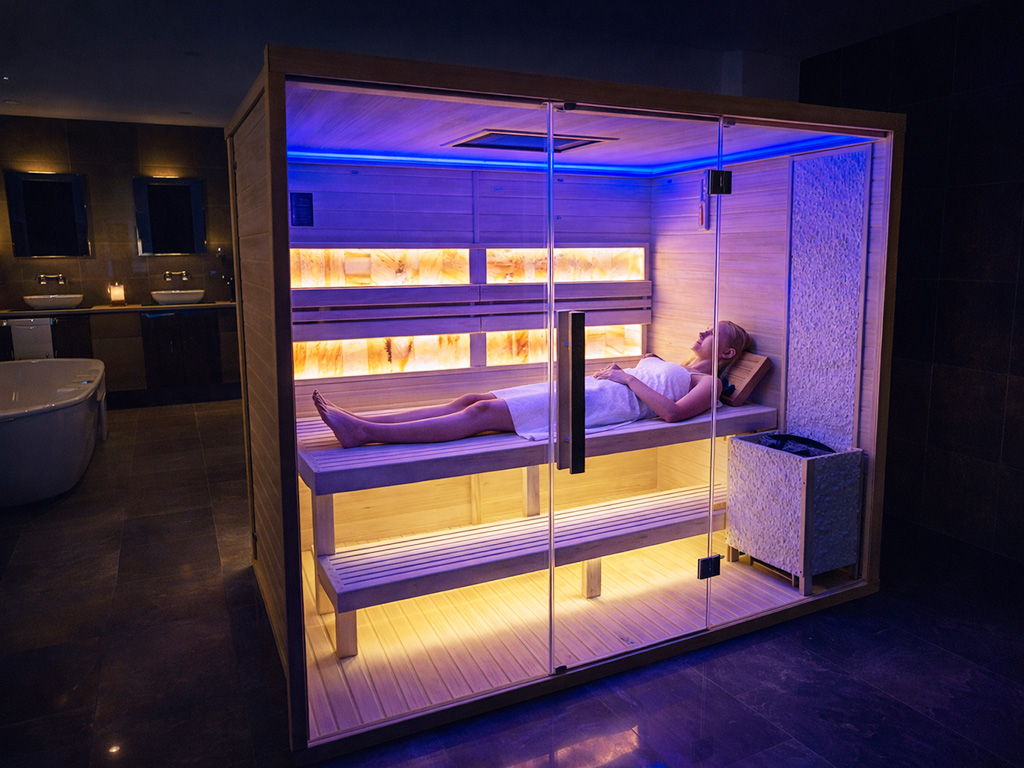 Sauna Aruba - Salzstein