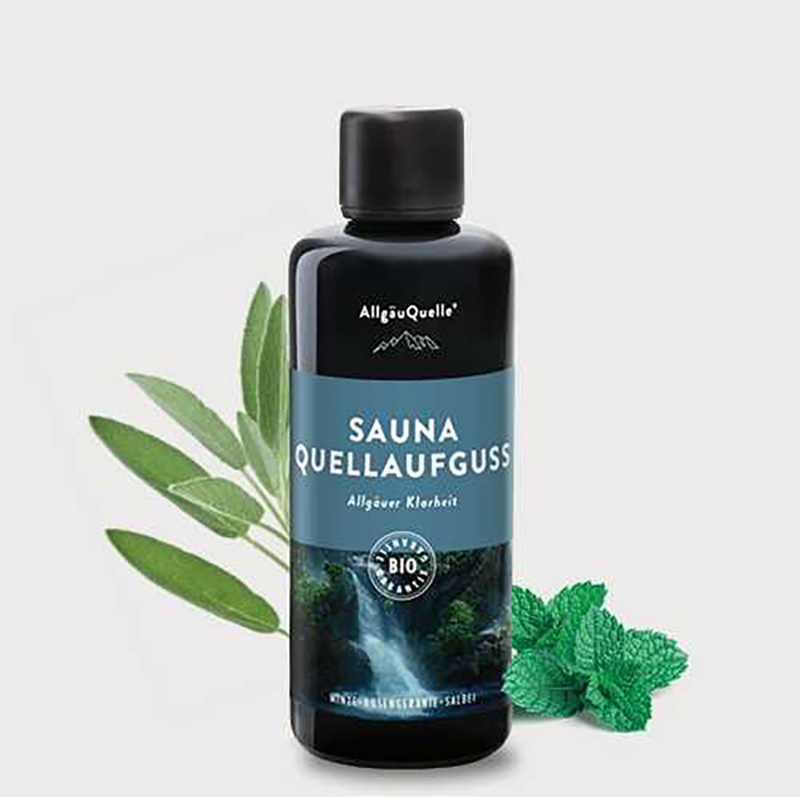 AllgäuQuelle Saunaaufguss „Quellaufguss"