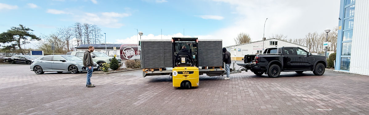 Abholung Swim Spa Perfect Spa