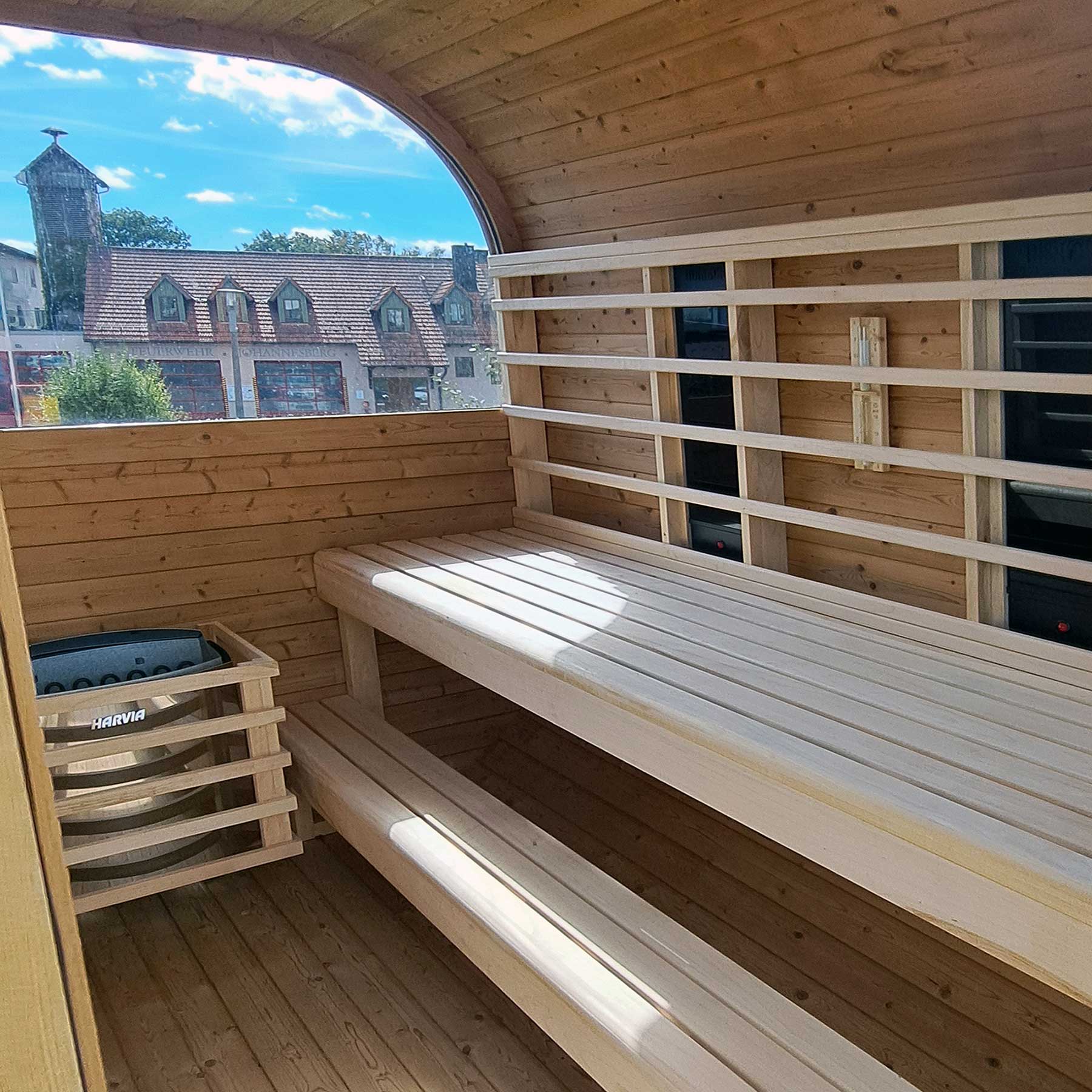 Outdoor Infrarot-Kombi-Sauna Borkum
