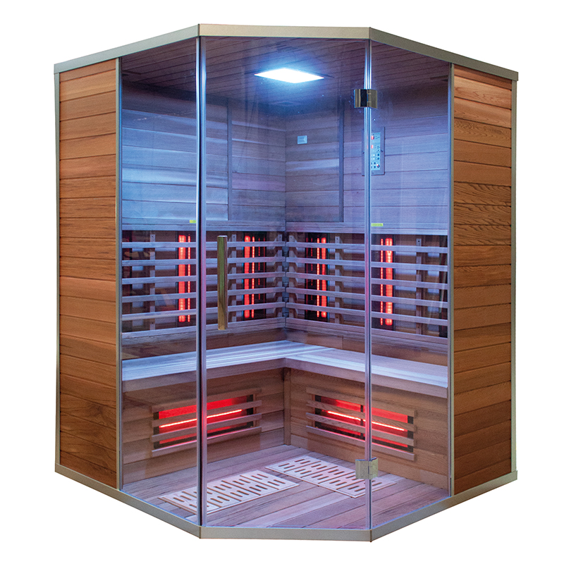 Infrarotkabine La Gomera mit Fussbodenheizung