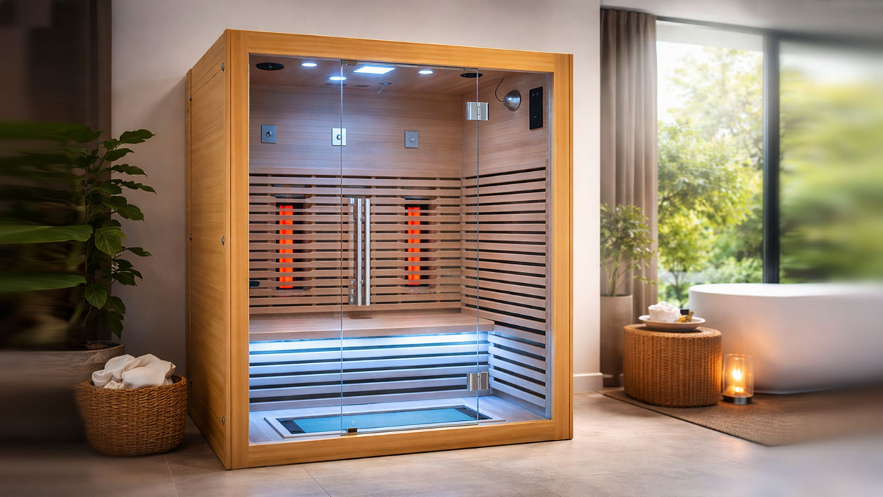 Infrarotkabine für 2 Personen