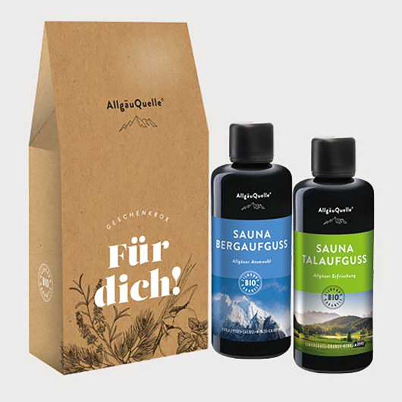 Aktion AllgäuQuelle Saunaaufguss-Set - Für dich