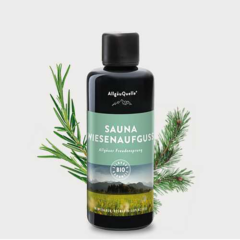 AllgäuQuelle Saunaaufguss „Wiesenaufguss"