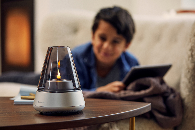 Kooduu Nordic Light Pro Silver - Set inkl. LED Lampe