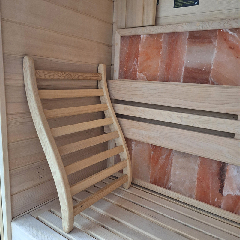 Rückenlehne Sauna