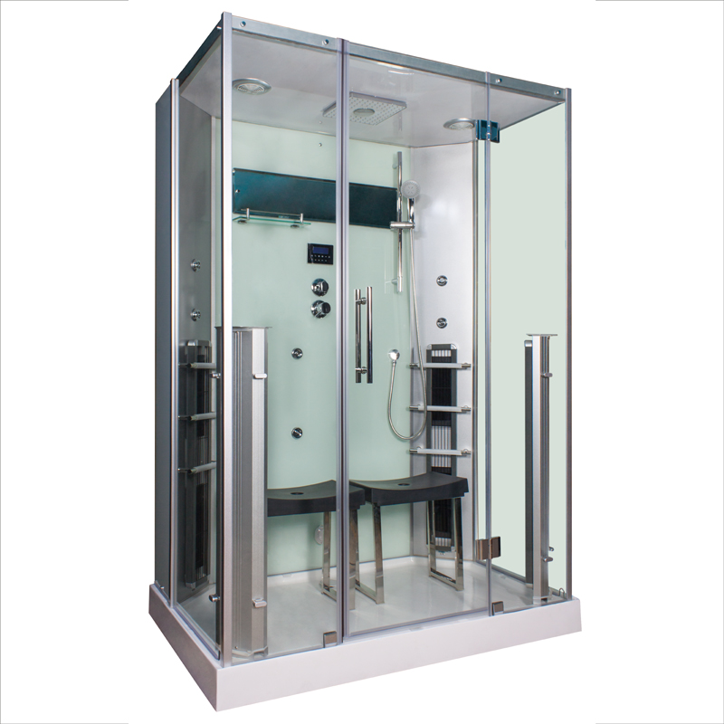 Thassos Infrarot-Dampfdusche Kombination