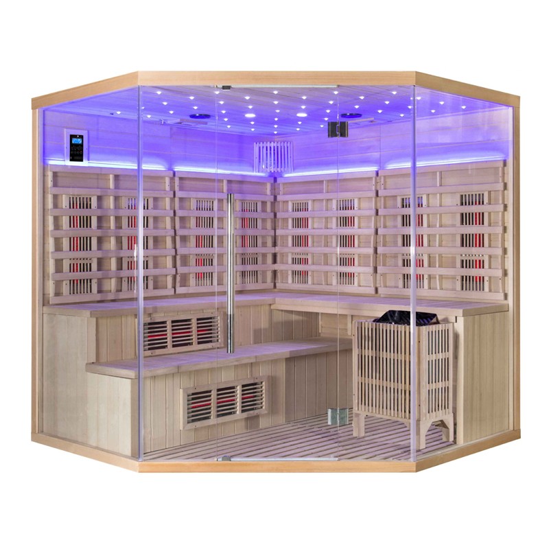 Infrarotsauna Bali Kombisauna kaufen Perfect Spa