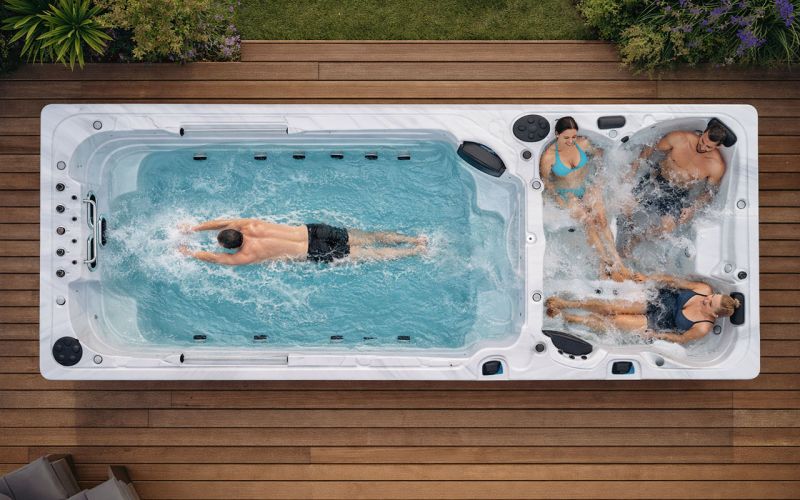Swim Spa Dual Zone Wellness